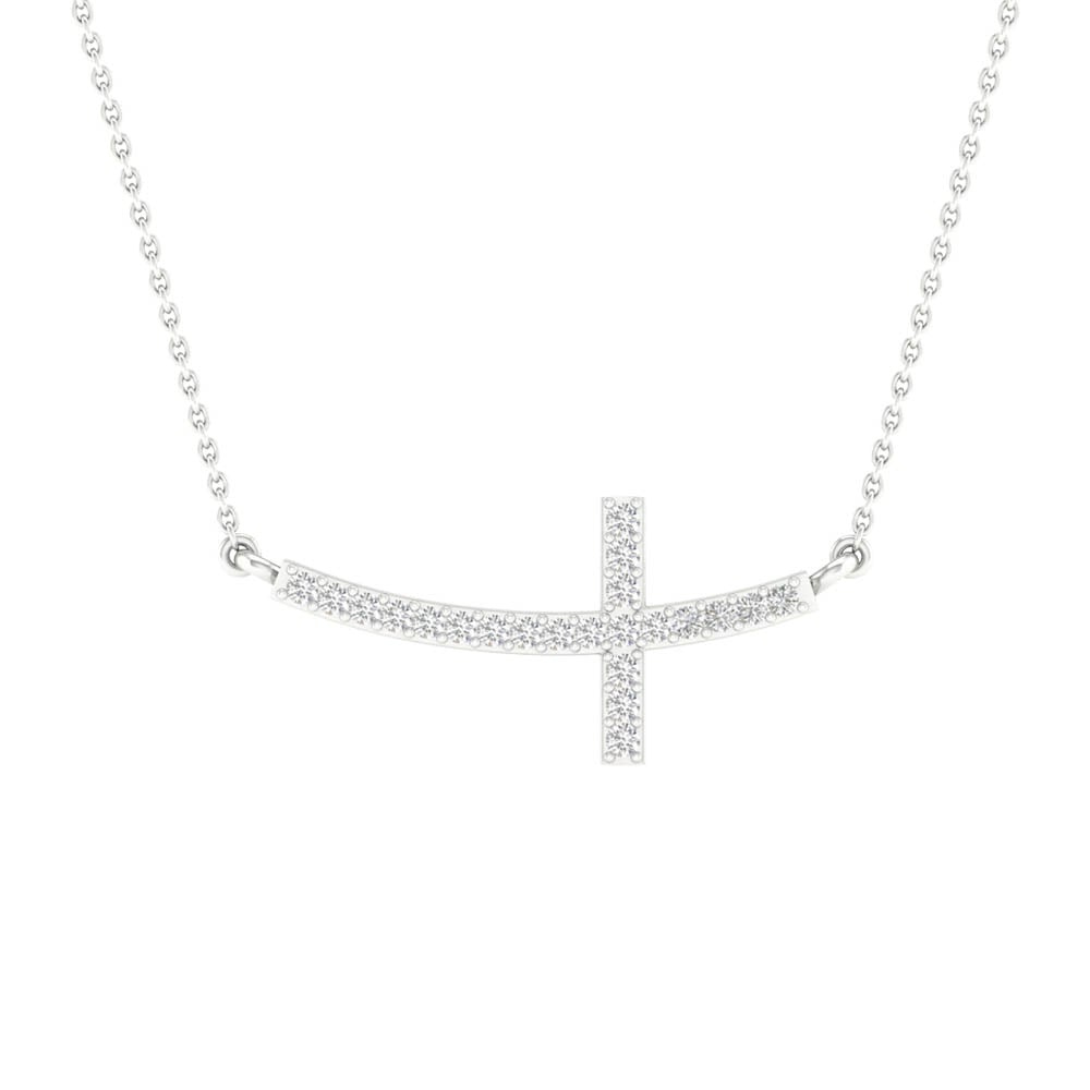 0.06 ct Diamond Necklace in 10K Gold