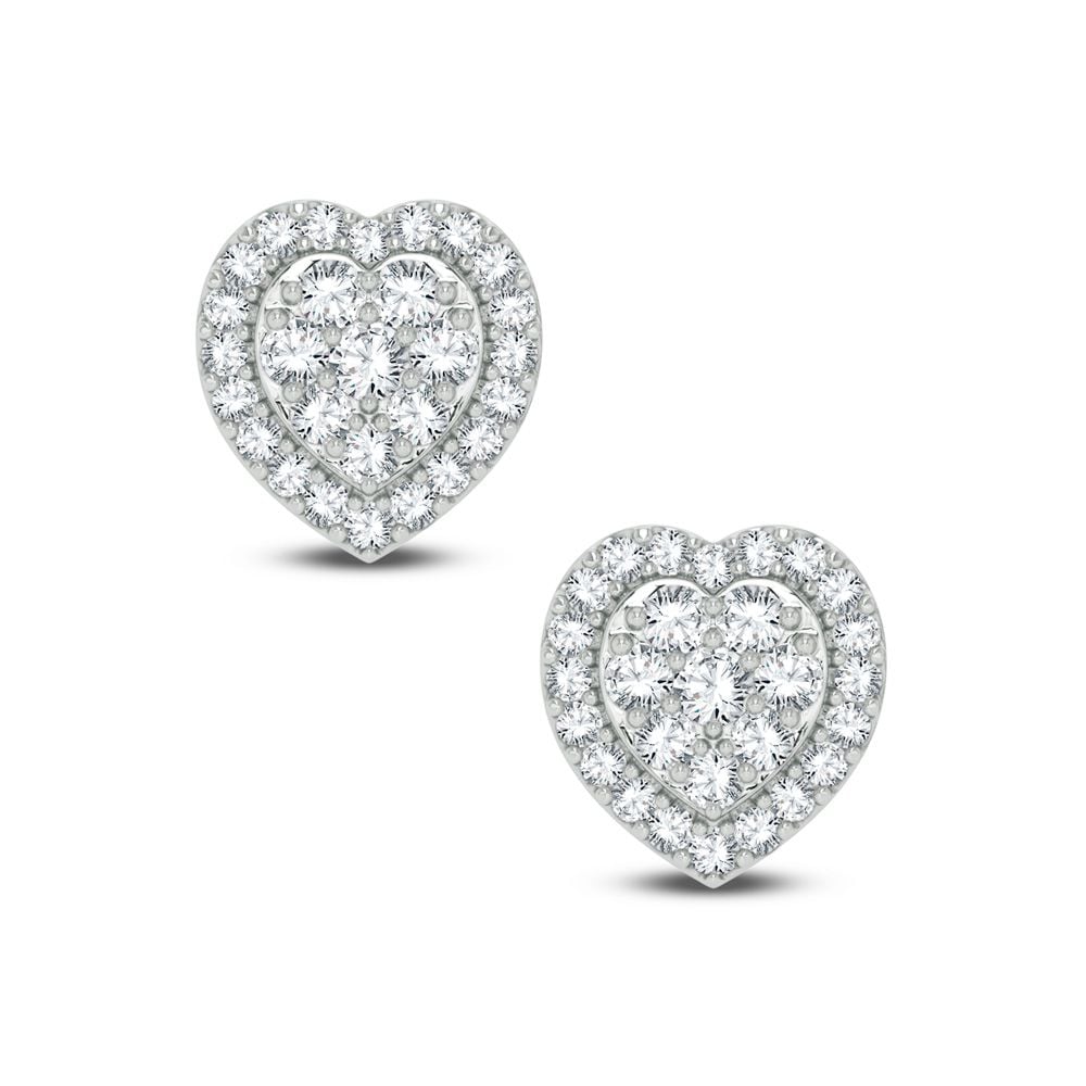 1.50 ct Diamond Earrings in 10K Gold