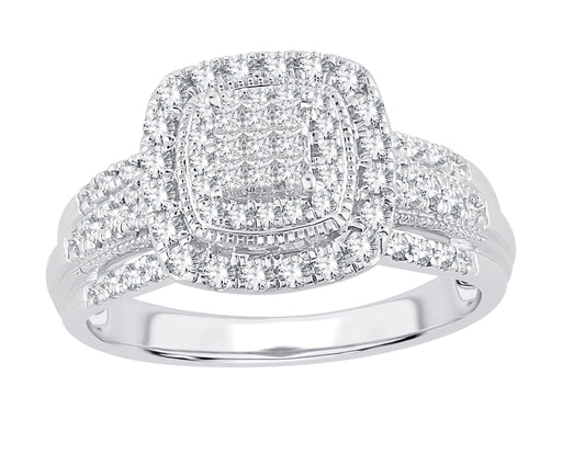 0.51 ct Diamond Ring in 14K Gold
