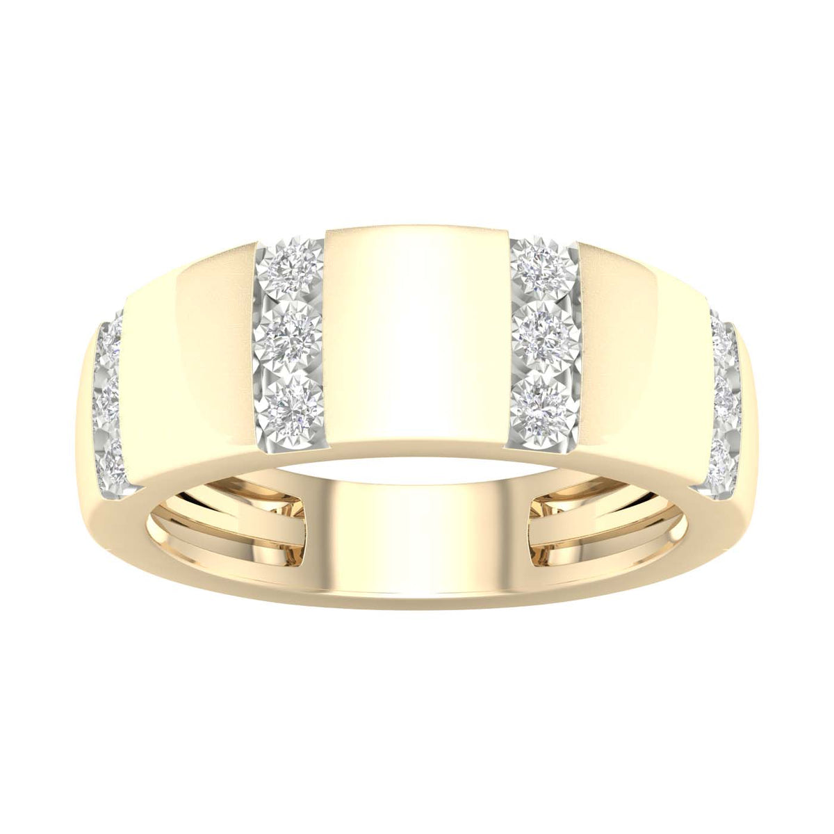 0.20 ct Diamond Band in 10K Gold