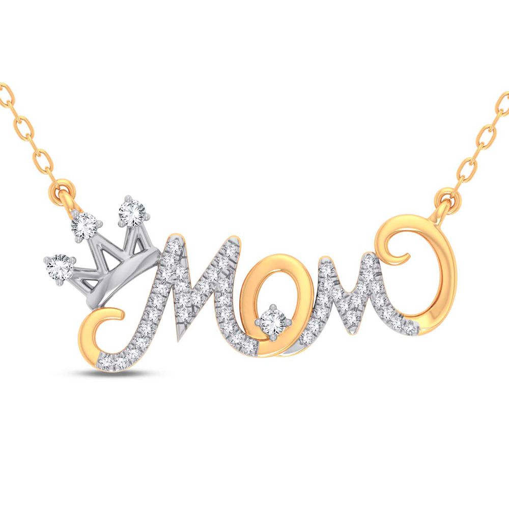 0.15 ct Diamond Necklace in 10K Gold