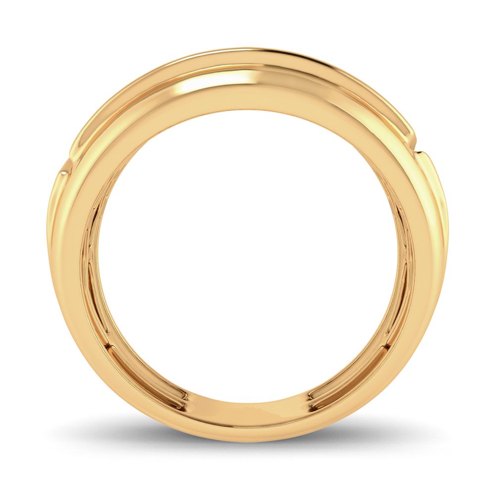 0.20 ct Men's Diamond Ring in 10K Gold