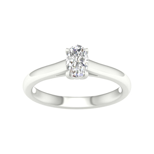 0.50 ct Lab Grown Diamond Ring in 14K Gold