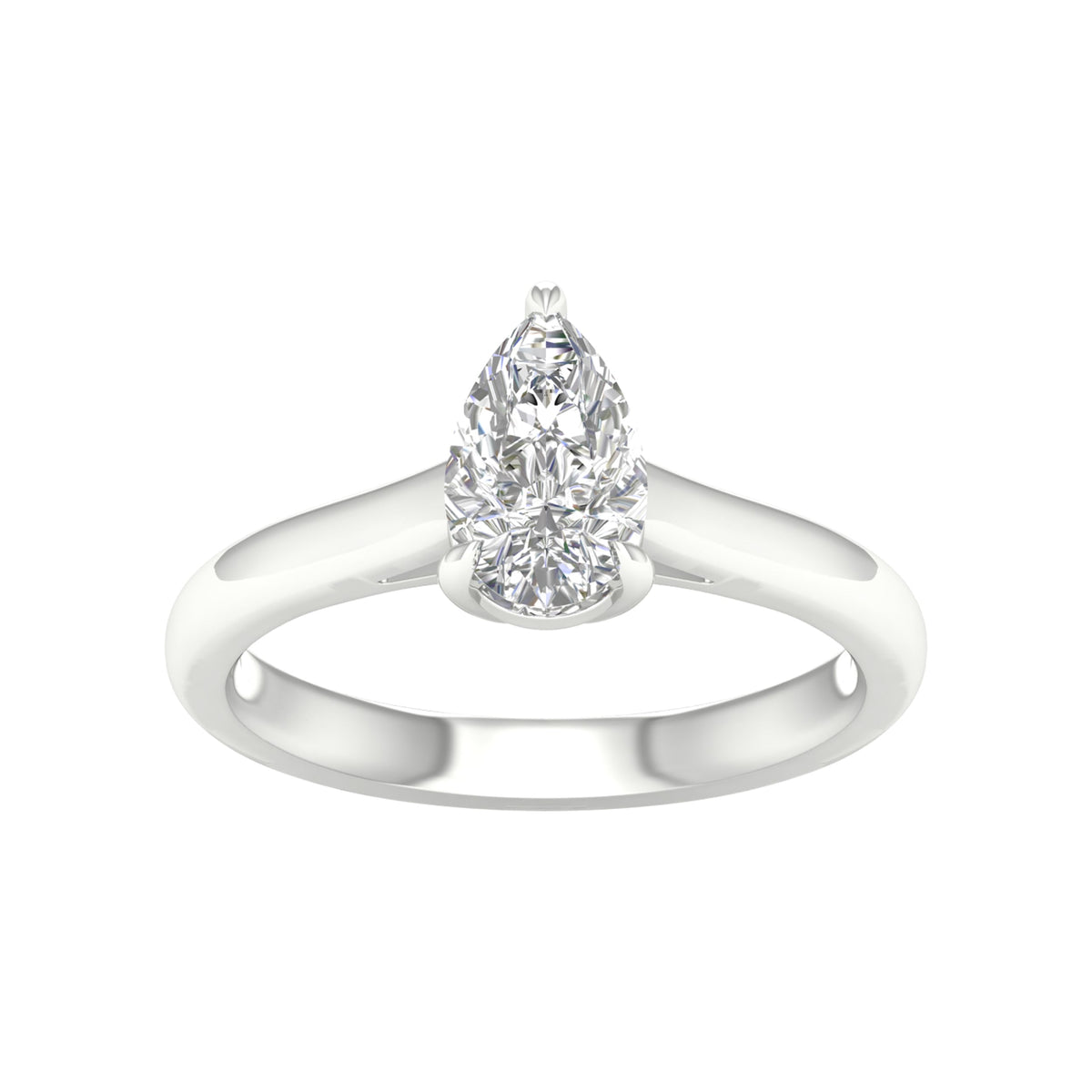 1.00 ct Lab Grown Diamond Engagement Ring in 14K Gold