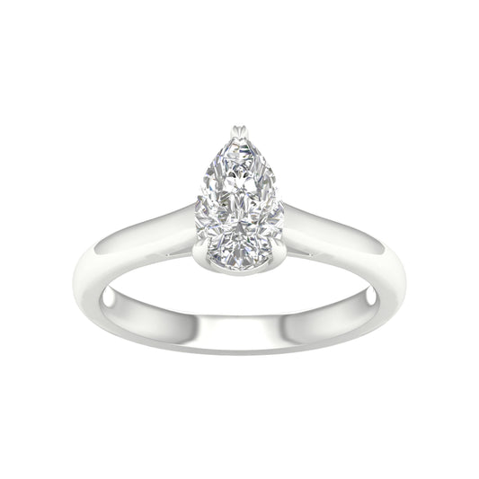 1.00 ct Lab Grown Diamond Engagement Ring in 14K Gold