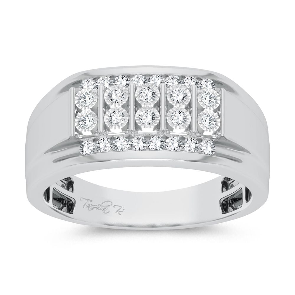 0.25 ct Men's Diamond Ring in 10K Gold