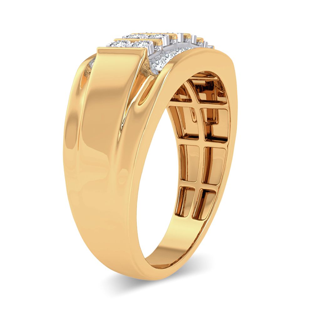 0.25 ct Men's Diamond Ring in 10K Gold