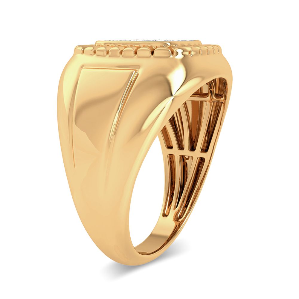 0.20 ct Men's Diamond Ring in 10K Gold