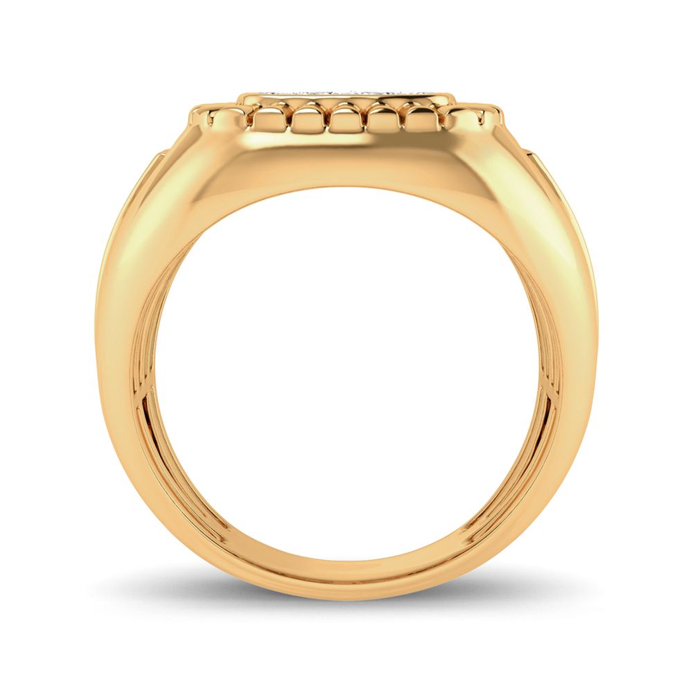 0.20 ct Men's Diamond Ring in 10K Gold