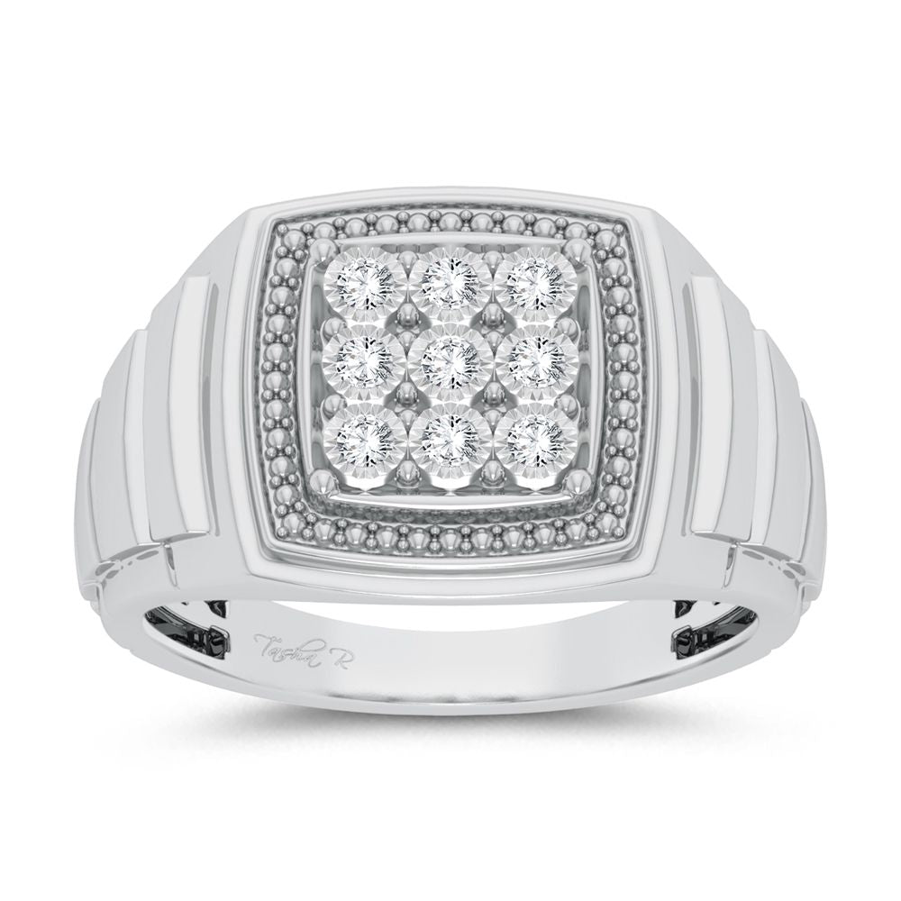 0.20 ct Men's Diamond Ring in 10K Gold