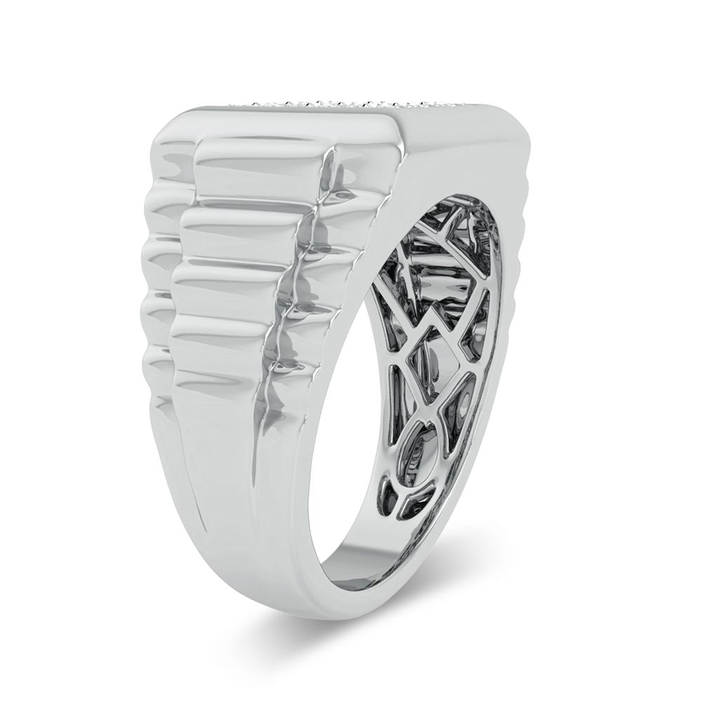 0.15 ct Men's Diamond Ring in 10K Gold