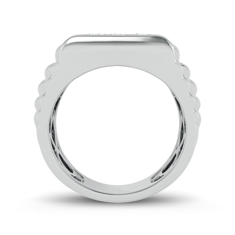 0.15 ct Men's Diamond Ring in 10K Gold