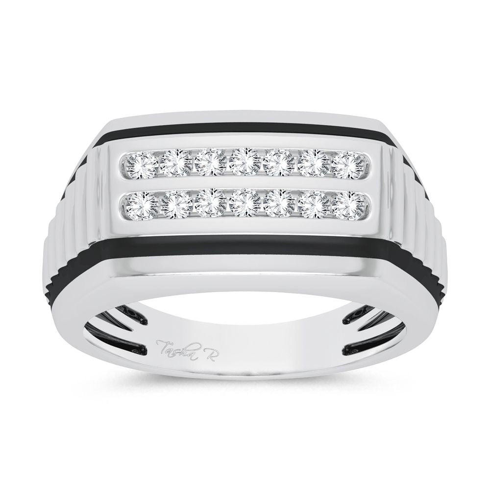 0.25 ct Men's Diamond Ring in 10K Gold