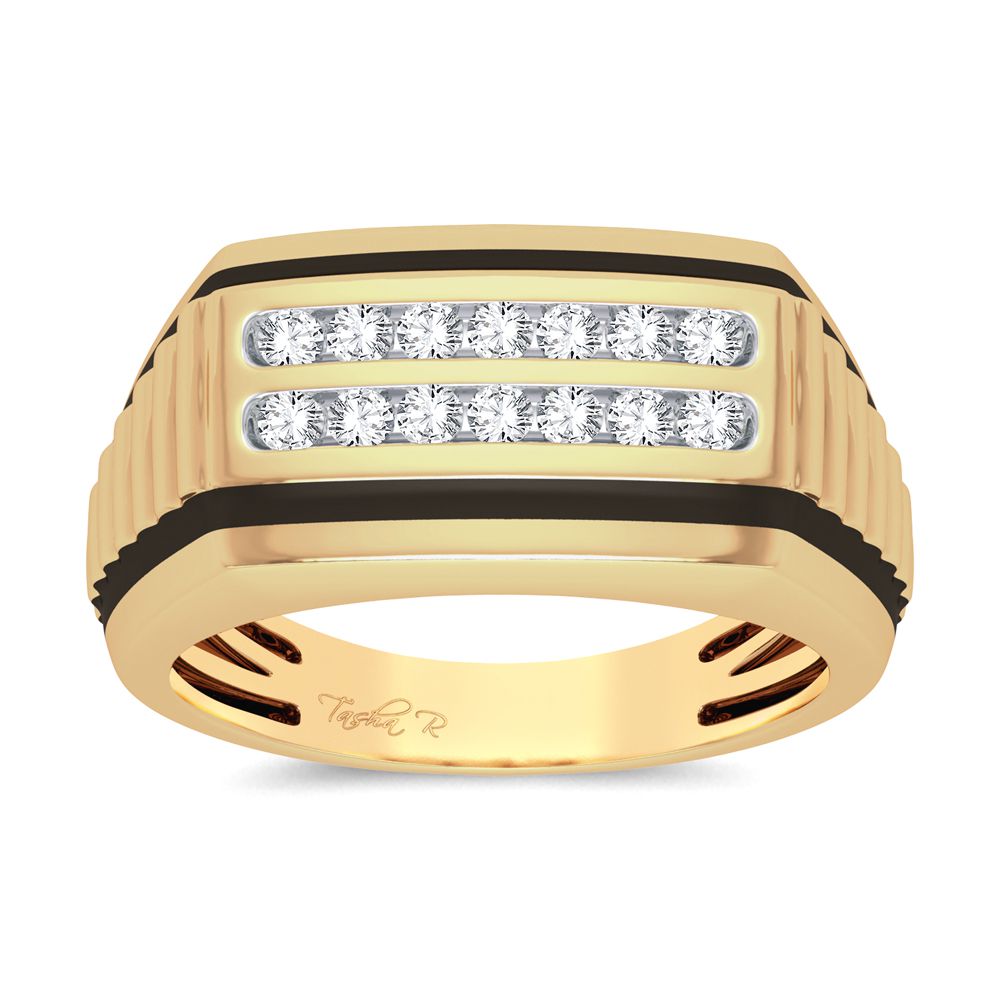 0.25 ct Men's Diamond Ring in 10K Gold