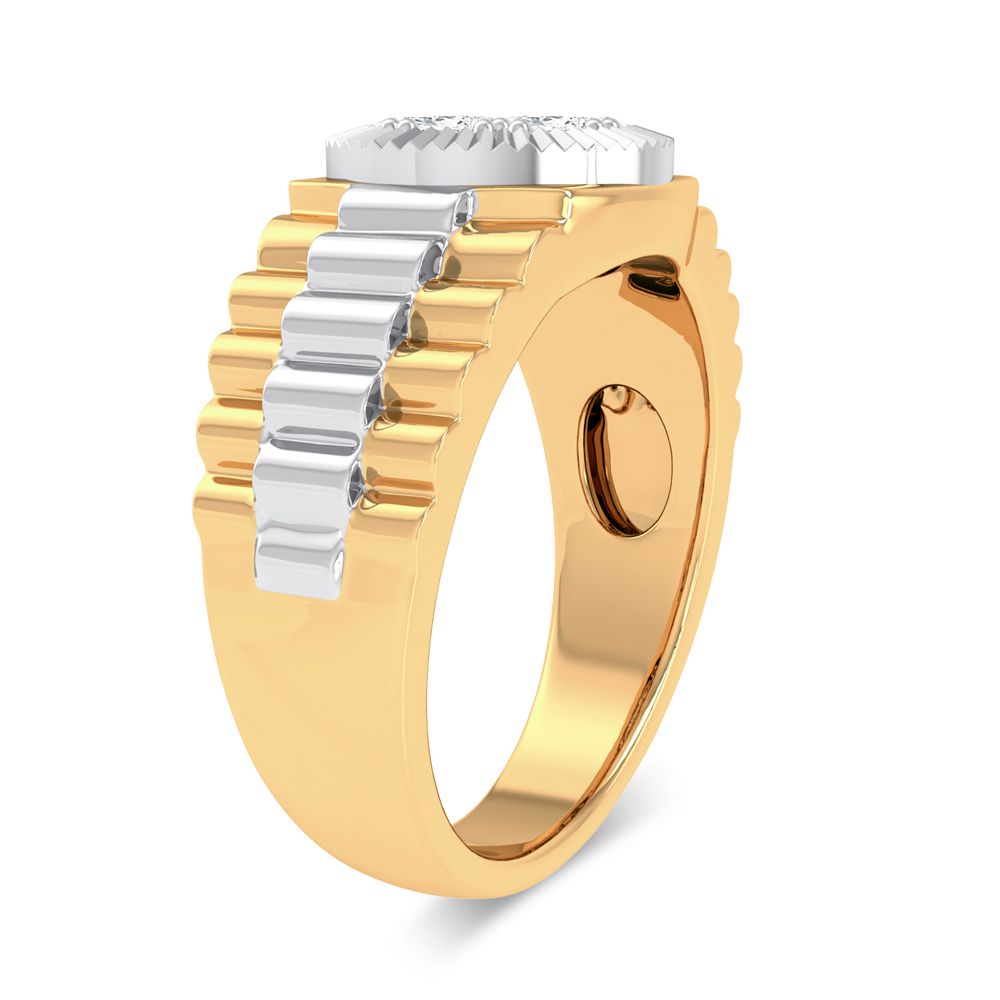 0.50 ct Men's Diamond Ring in 14K Gold