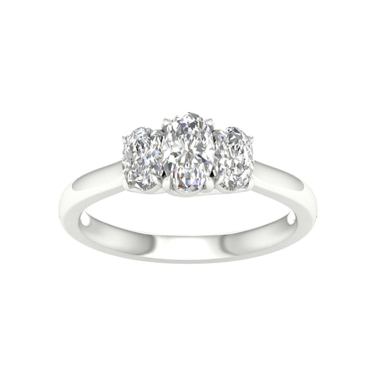 1.00 ct Lab Grown Diamond Ring in 14K Gold