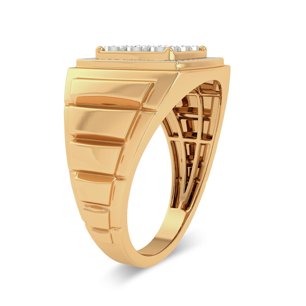 0.20 ct Men's Diamond Ring in 10K Gold