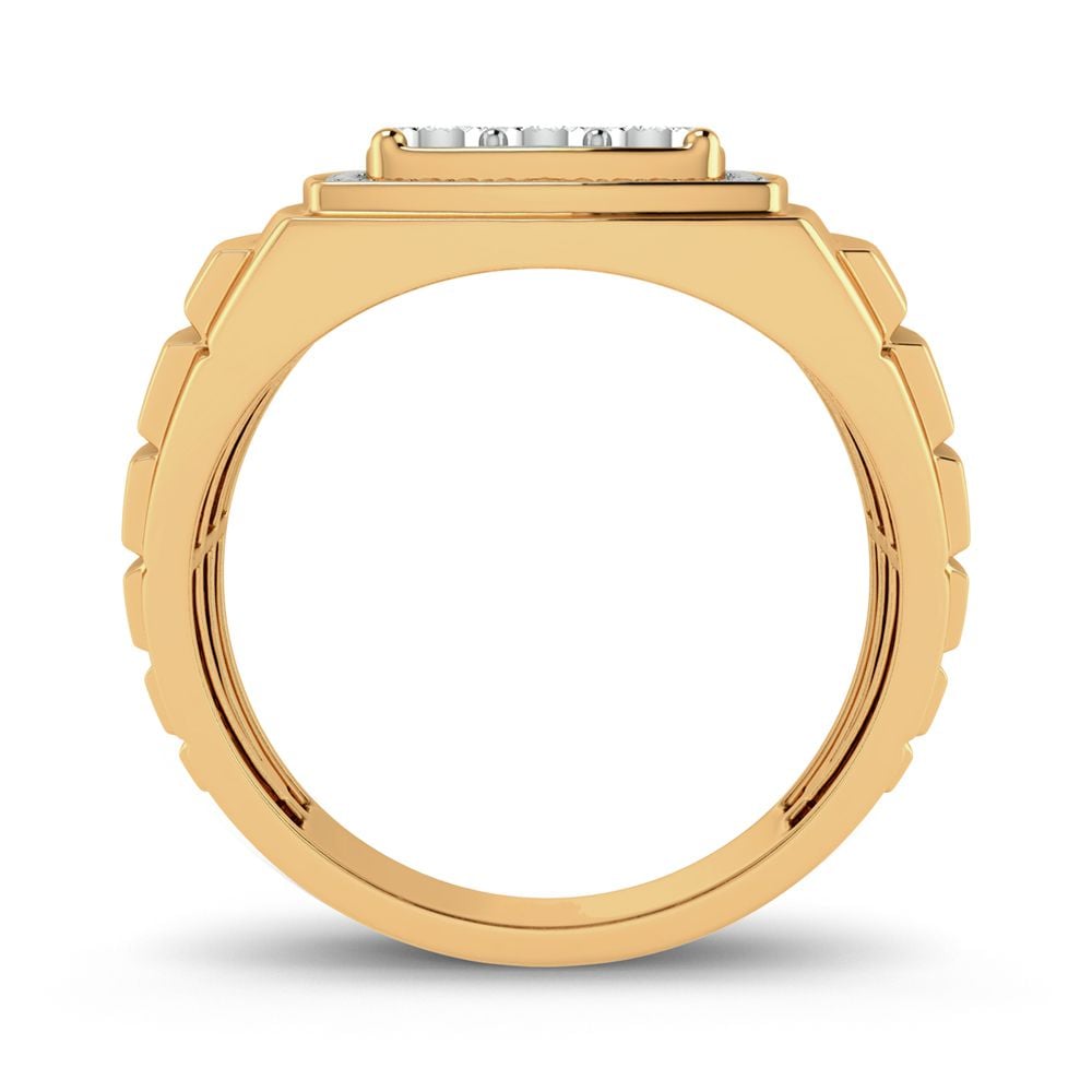 0.20 ct Men's Diamond Ring in 10K Gold