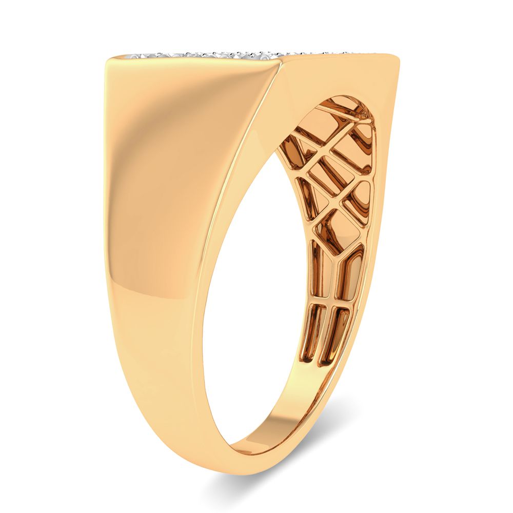 0.20 ct Men's Diamond Ring in 10K Gold