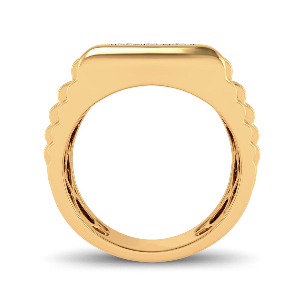 0.15 ct Men's Diamond Ring in 10K Gold