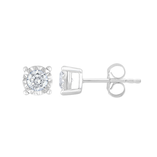 0.25 ct Diamond Stud Earrings in 10K Gold