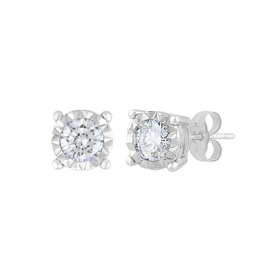 0.25 ct Diamond Stud Earrings in 10K Gold