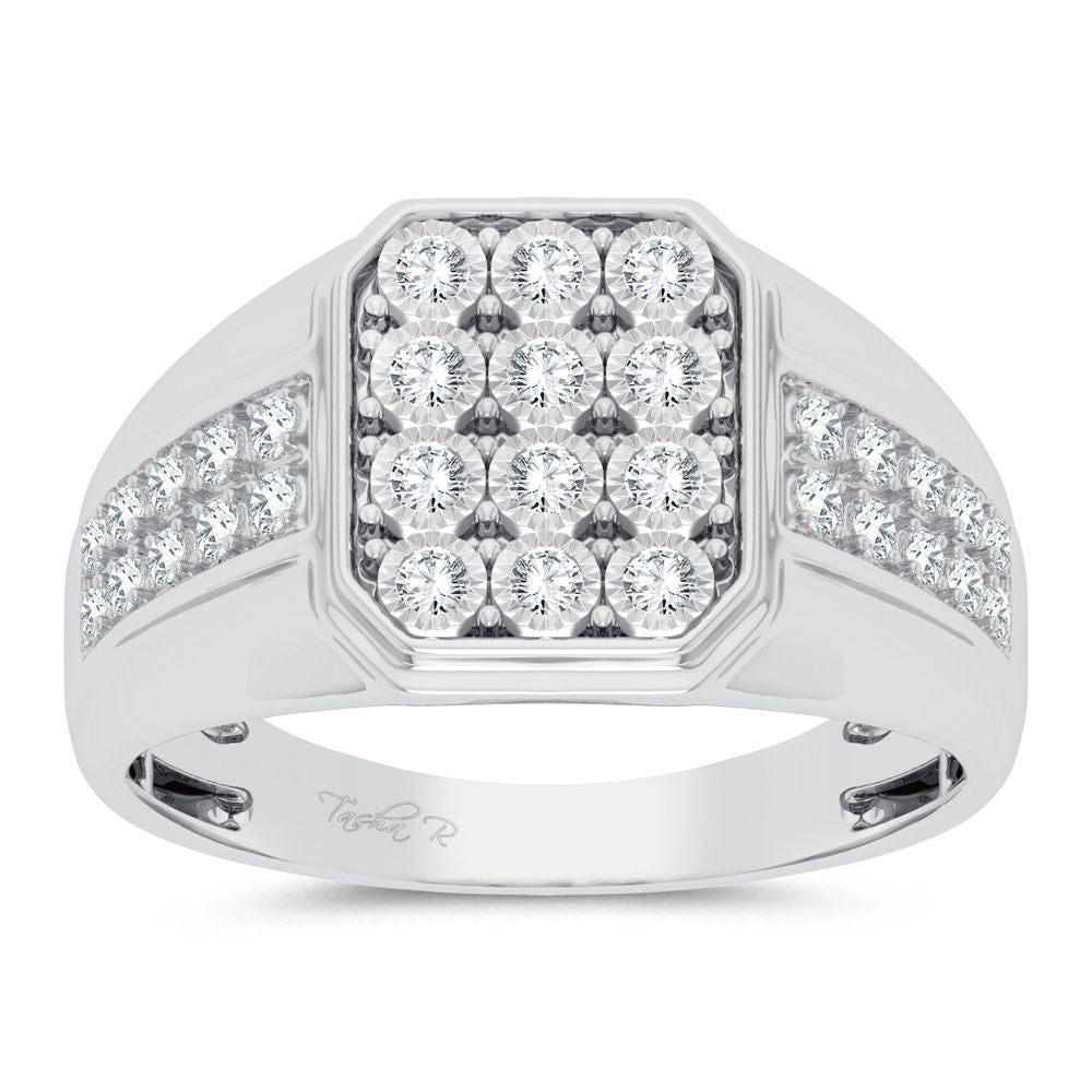 0.20 ct Men's Diamond Ring in 10K Gold