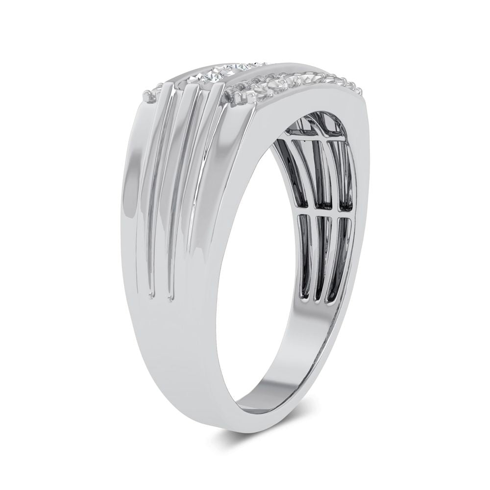 0.15 ct Men's Diamond Ring in 10K Gold