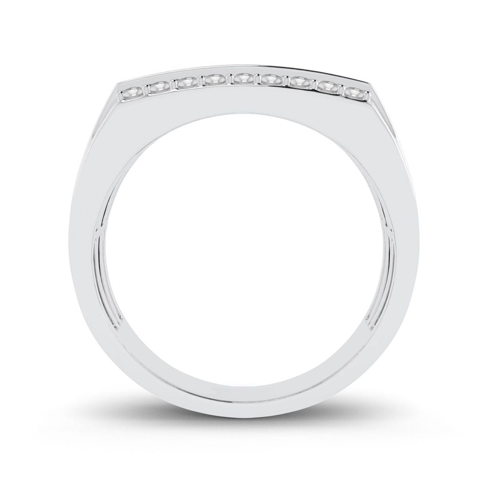 0.15 ct Men's Diamond Ring in 10K Gold