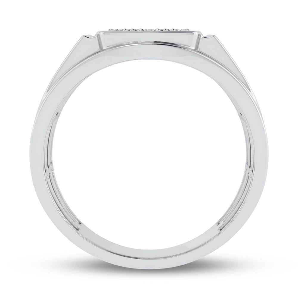 0.13 ct Men's Diamond Ring in 10K Gold