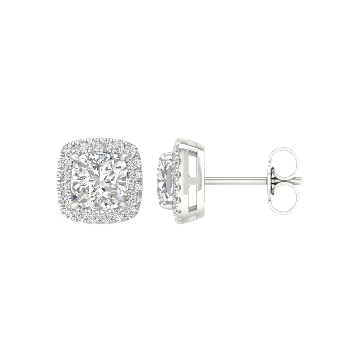 14K 2.25ct Certified Lab Grown Diamond Earrings