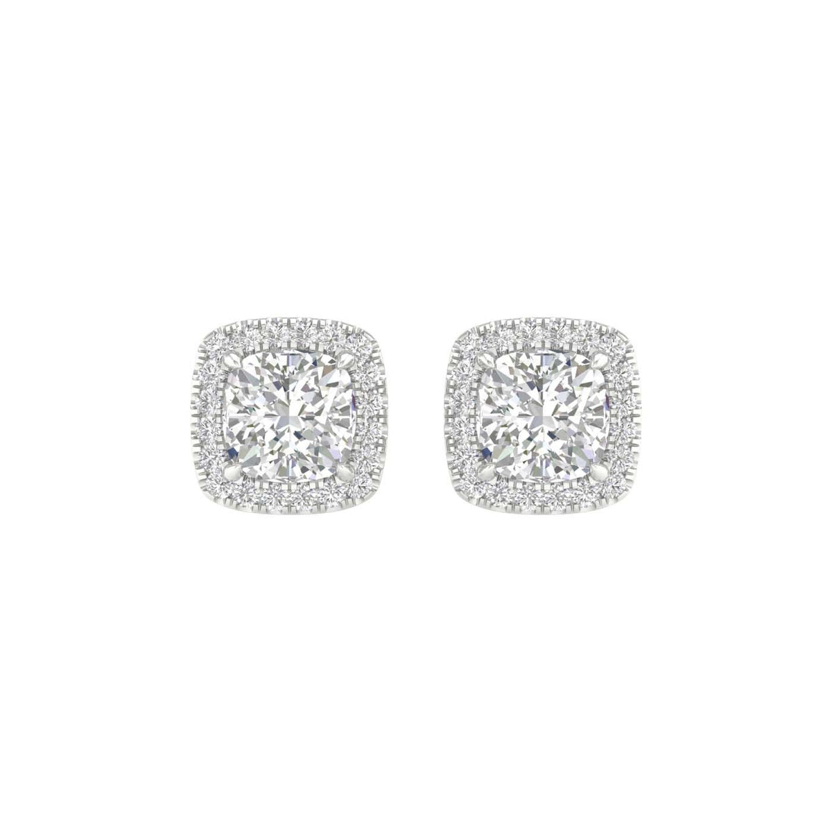 14K 2.25ct Certified Lab Grown Diamond Earrings