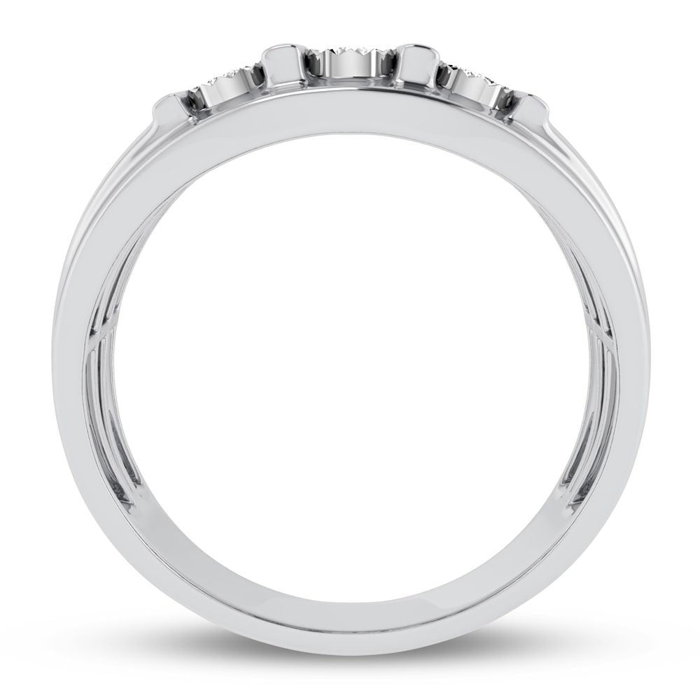 0.20 ct Men's Diamond Ring in 10K Gold