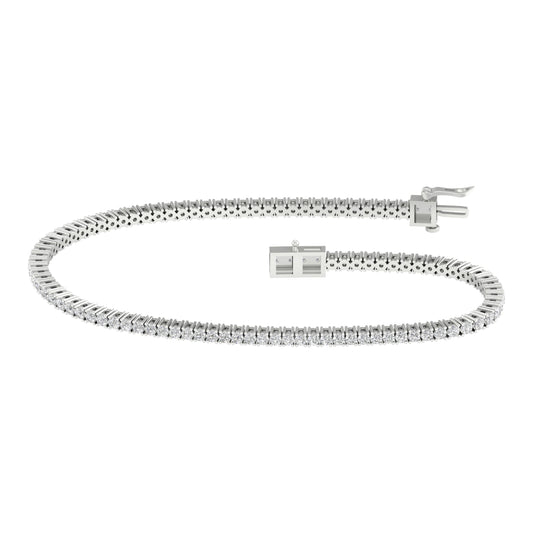 2.00 ct Lab Grown Diamond Bracelet in 14K Gold