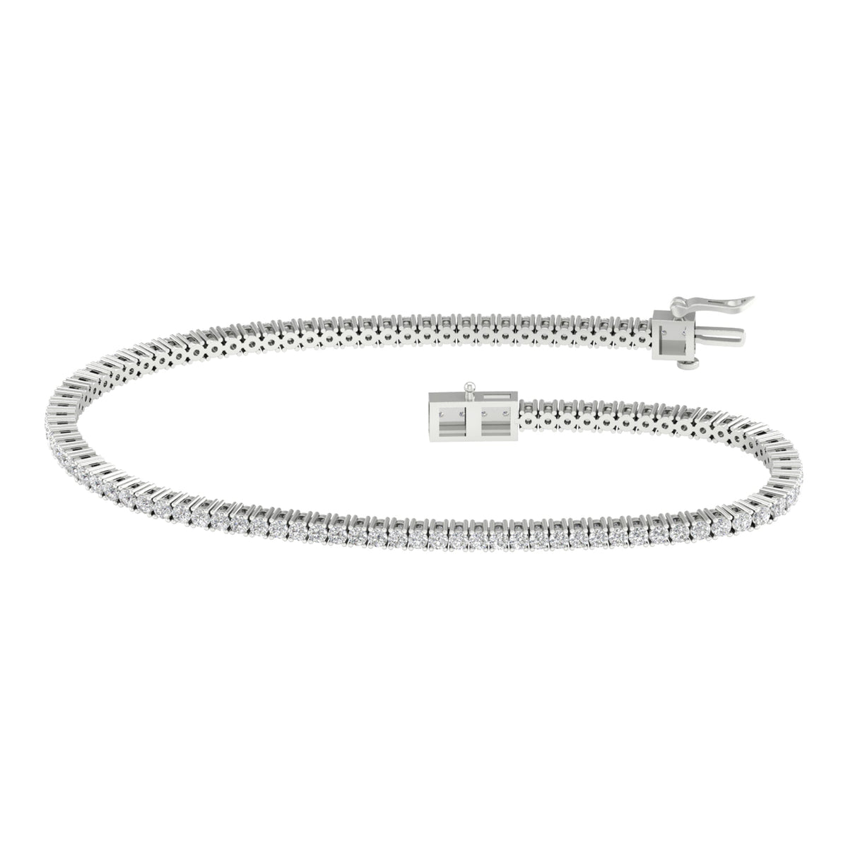 2.00 ct Lab Grown Diamond Bracelet in 14K Gold