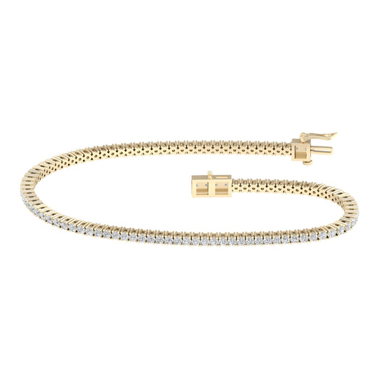 2.00 ct Lab Grown Diamond Bracelet in 14K Gold