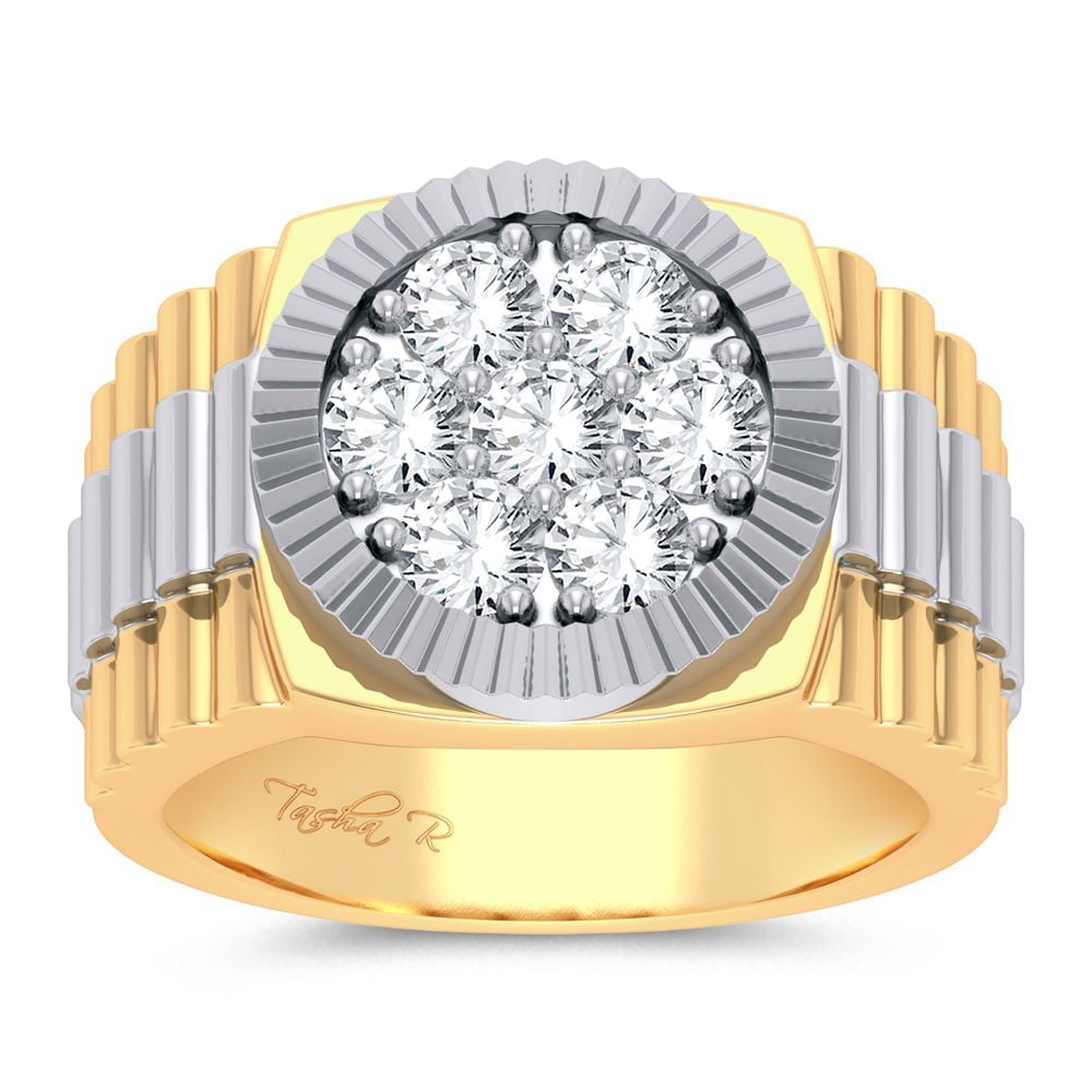 1.50 ct Men's Diamond Ring in 14K Gold