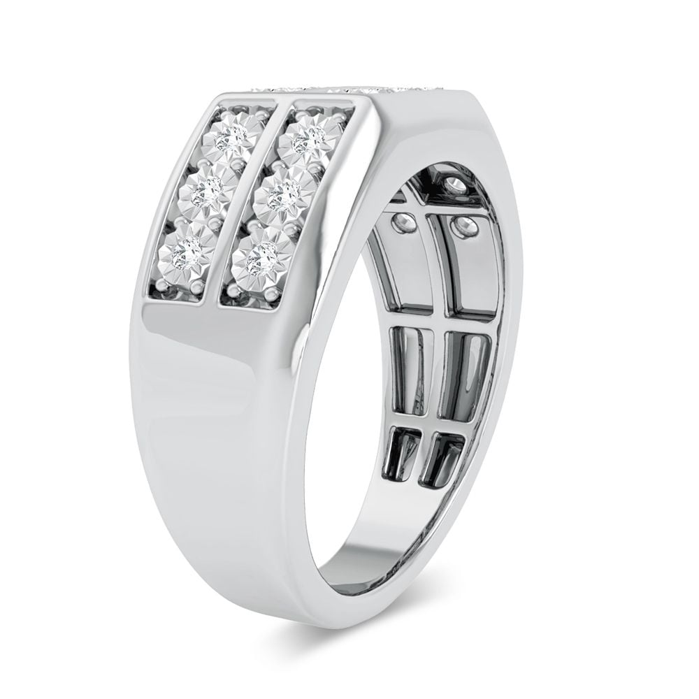 0.20 ct Men's Diamond Ring in 10K Gold
