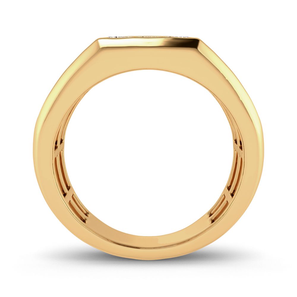 0.20 ct Men's Diamond Ring in 10K Gold