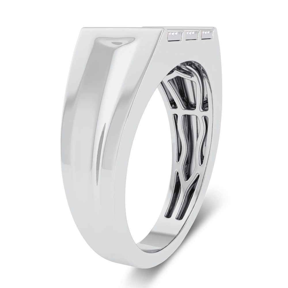 0.15 ct Men's Diamond Ring in 10K Gold
