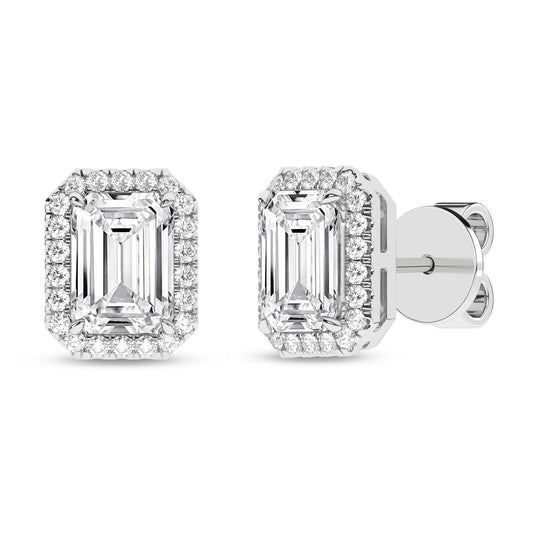 14K 2.25ct Certified Lab Grown Diamond Earrings
