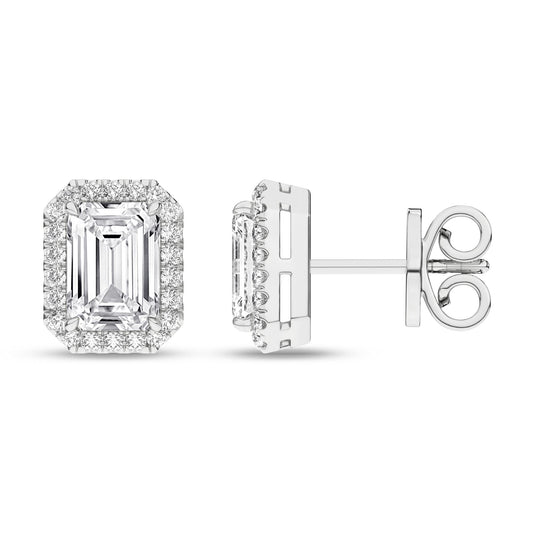 14K 2.25ct Certified Lab Grown Diamond Earrings