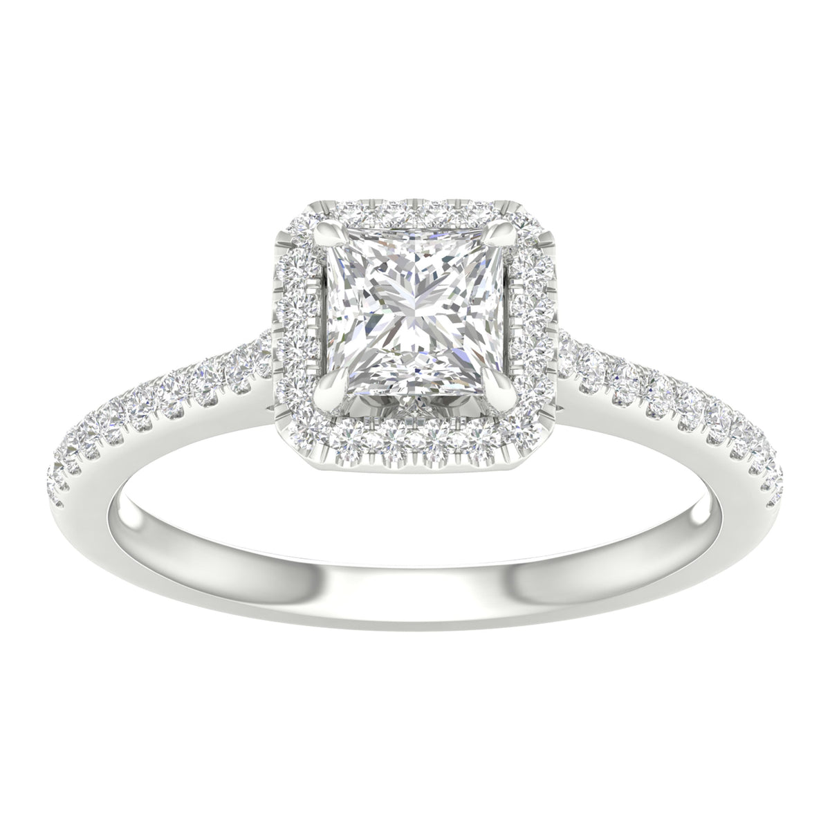 14K 1.25CT Certified Lab Grown Diamond Ring ( IGI Certified )