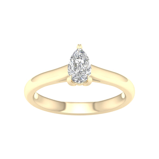 0.50 ct Lab Grown Diamond Ring in 14K Gold