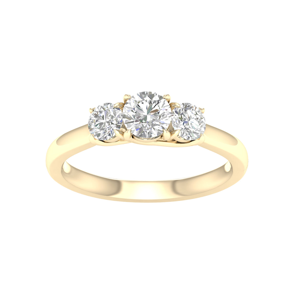 1.00 ct Lab Grown Diamond Ring in 14K Gold