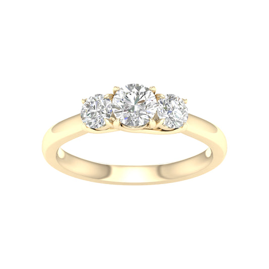 1.00 ct Lab Grown Diamond Ring in 14K Gold