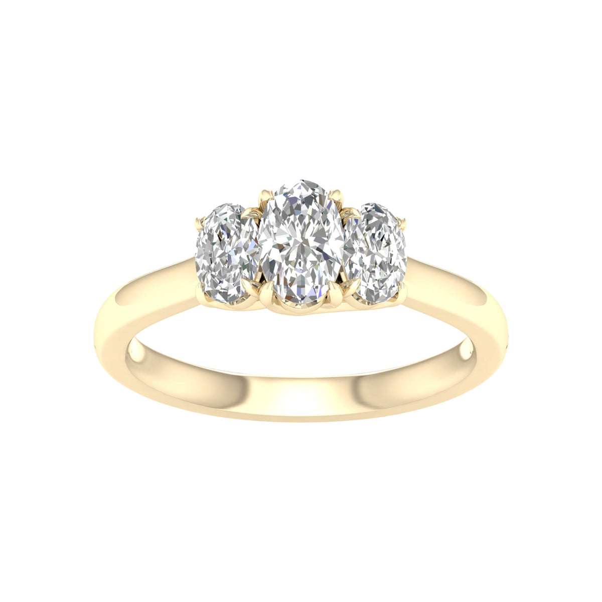 1.00 ct Lab Grown Diamond Ring in 14K Gold