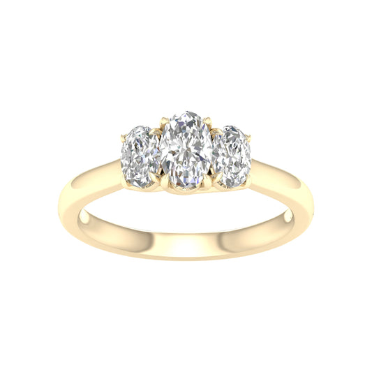 1.00 ct Lab Grown Diamond Ring in 14K Gold