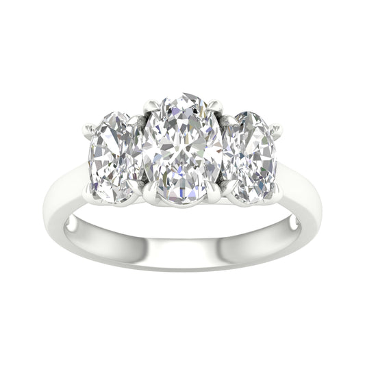 3.00 ct Lab Grown Diamond Ring in 14K Gold