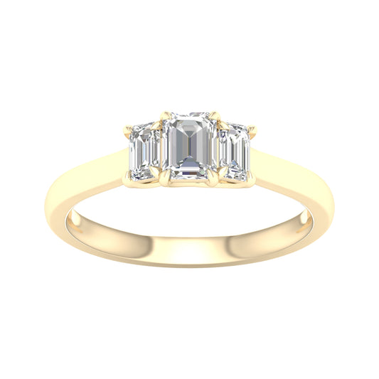 1.00 ct Lab Grown Diamond Ring in 14K Gold